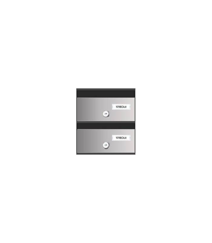 ADAPTA H3900-05 - Negro / Inox Satinado.
