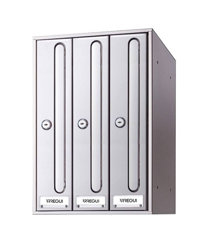 FRONT V1630-07 - INOX SATINADO/INOX SATINADO