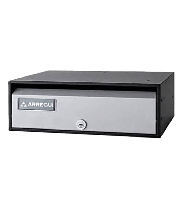 MIRA FLAT HF8800-02 - Negro / Plata - Revistero de frente.