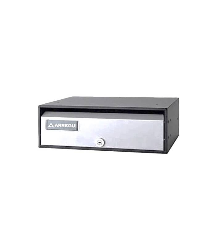 MIRA FLAT HF8800-05- Negro / Inox Satinado - Revistero de frente.