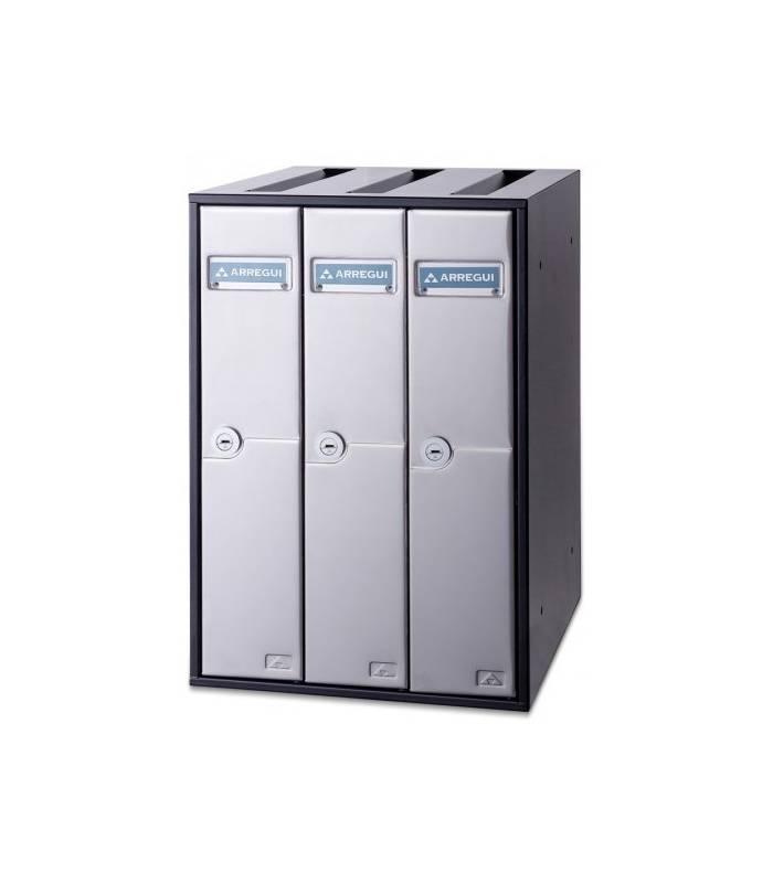 LIBRO V1130-04 - NEGRO / INOX SATINADO (Precio unidad)